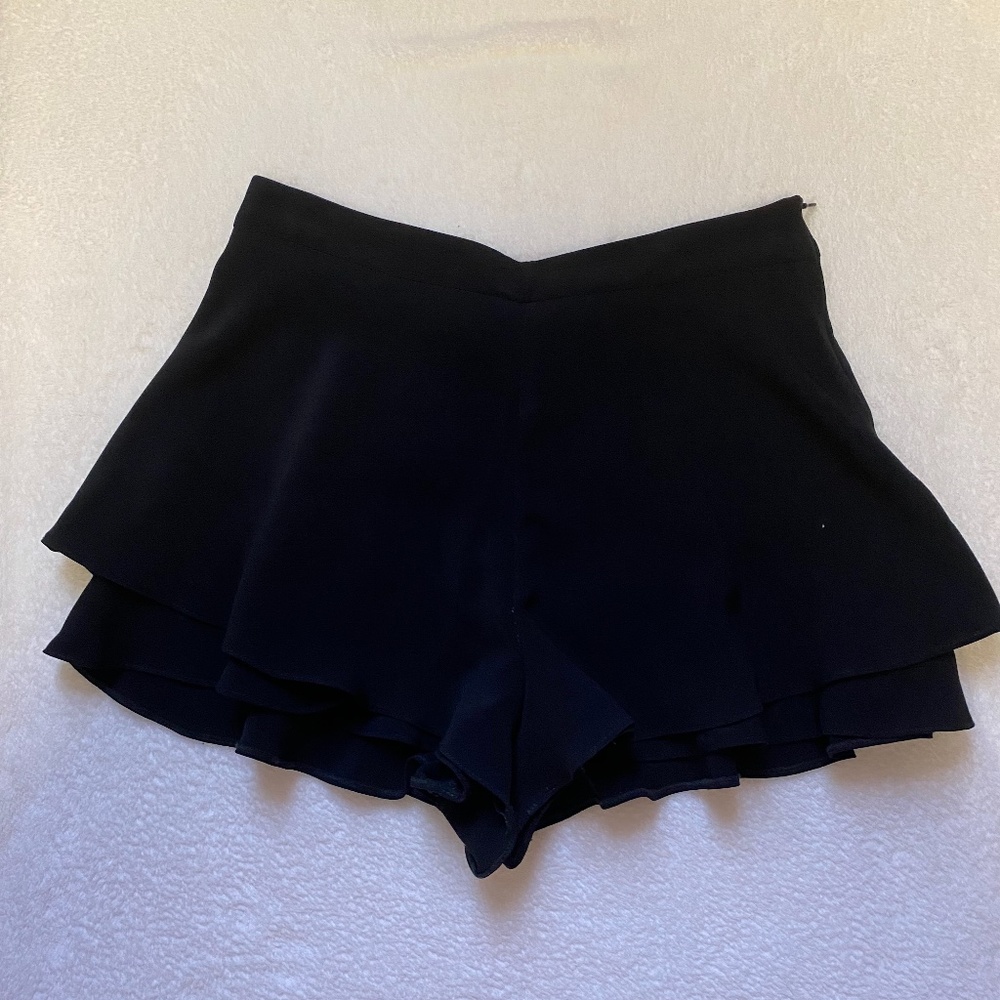 Black Flowy Zara Shorts